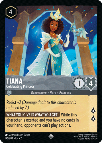 Tiana Celebrating Princess